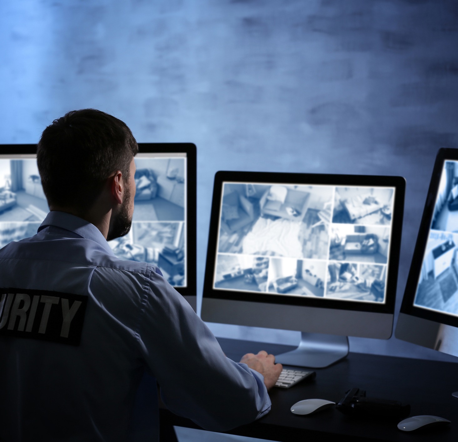 Monitoring home security cameras